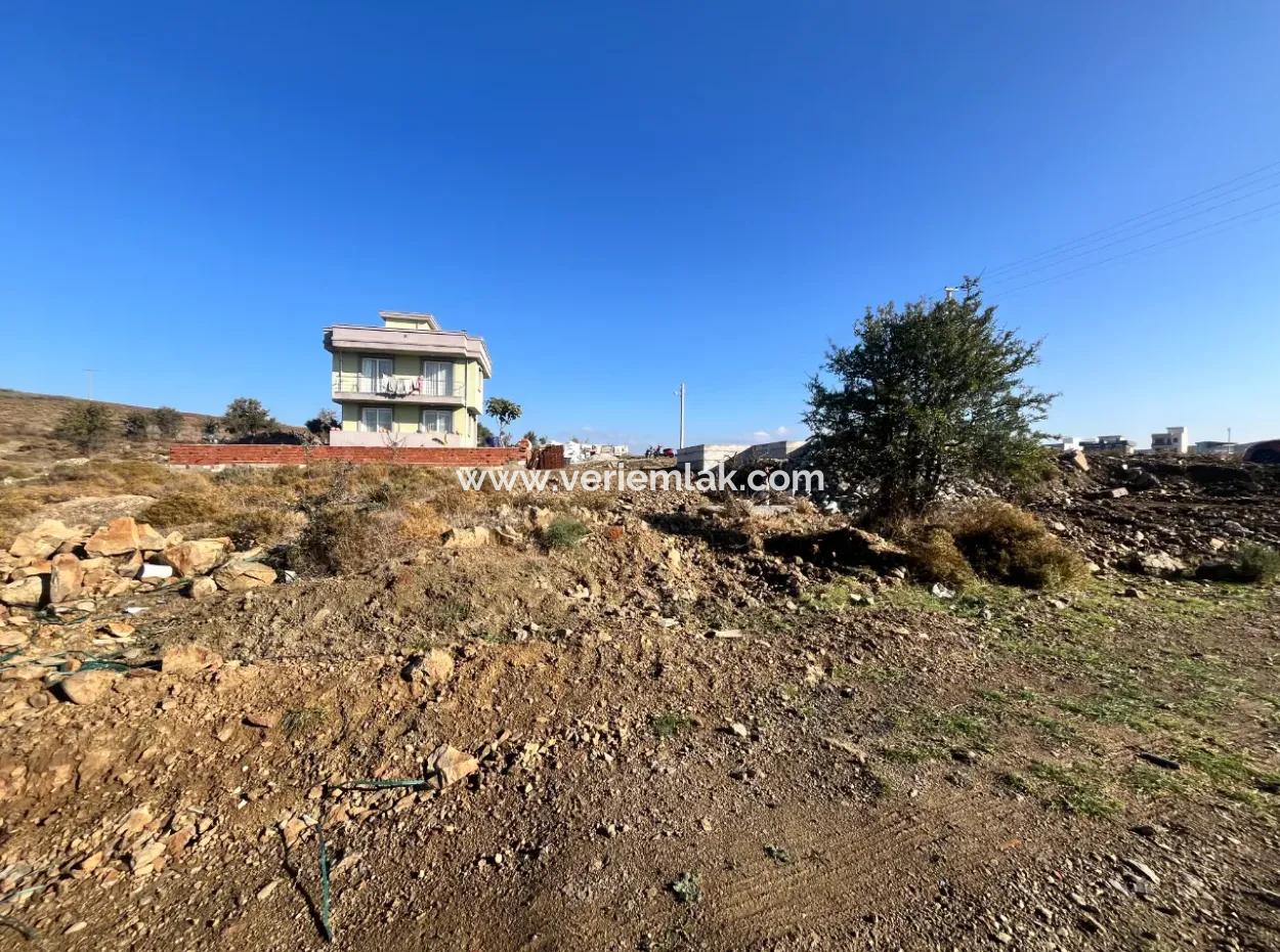 Villa Zoned Land Im Seferihisar Akarca Hıdırlık Bezirk, 500 Meter Vom Meer Entfernt!