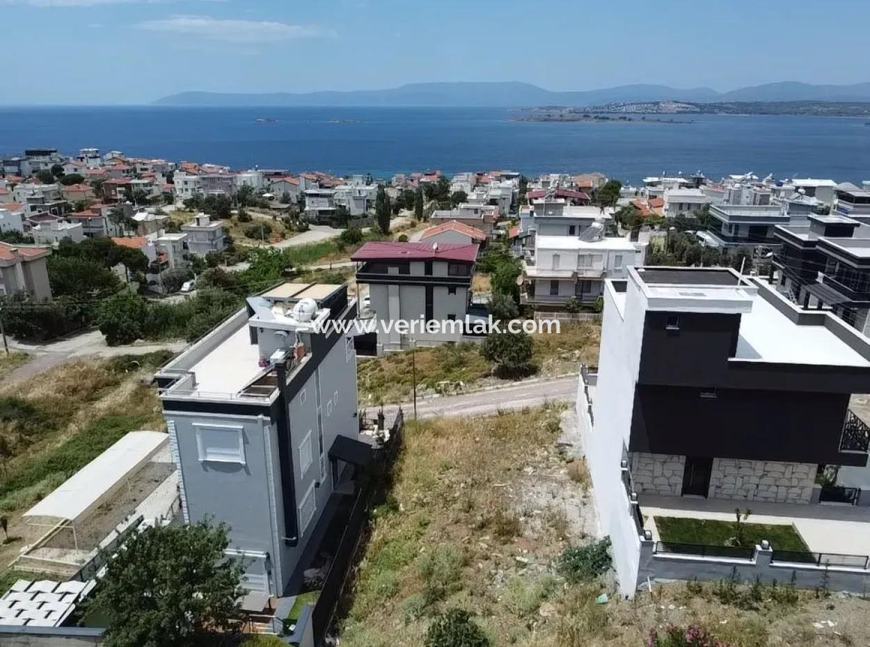 290M2 Grundstück Zum Verkauf Im Stadtteil Elmastaş Mit Meerblick Höhenunterschied