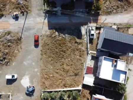 Es Können Zwei Villen Gebaut Werden! Grundstück Zu Verkaufen In Seferihisar Tepecik Mahallesi Akarca Region