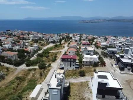 290M2 Grundstück Zum Verkauf Im Stadtteil Elmastaş Mit Meerblick Höhenunterschied