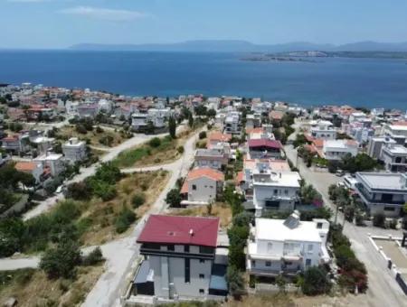 290M2 Grundstück Zum Verkauf Im Stadtteil Elmastaş Mit Meerblick Höhenunterschied