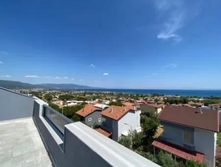 Triplex Villa Zum Verkauf Mit Meer- Und Naturblick Im Doğanbeyde-Komplex