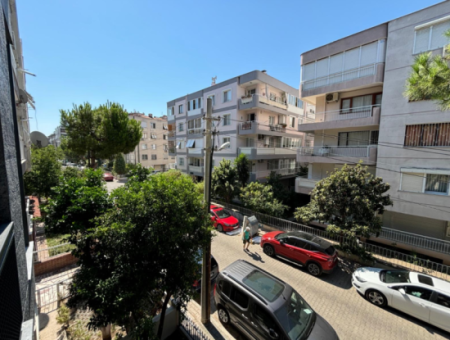 Wohnung Zu Vermieten In Einem Brandneuen Gebäude Mit Parkplatz In Karşıyaka Bahçelievler