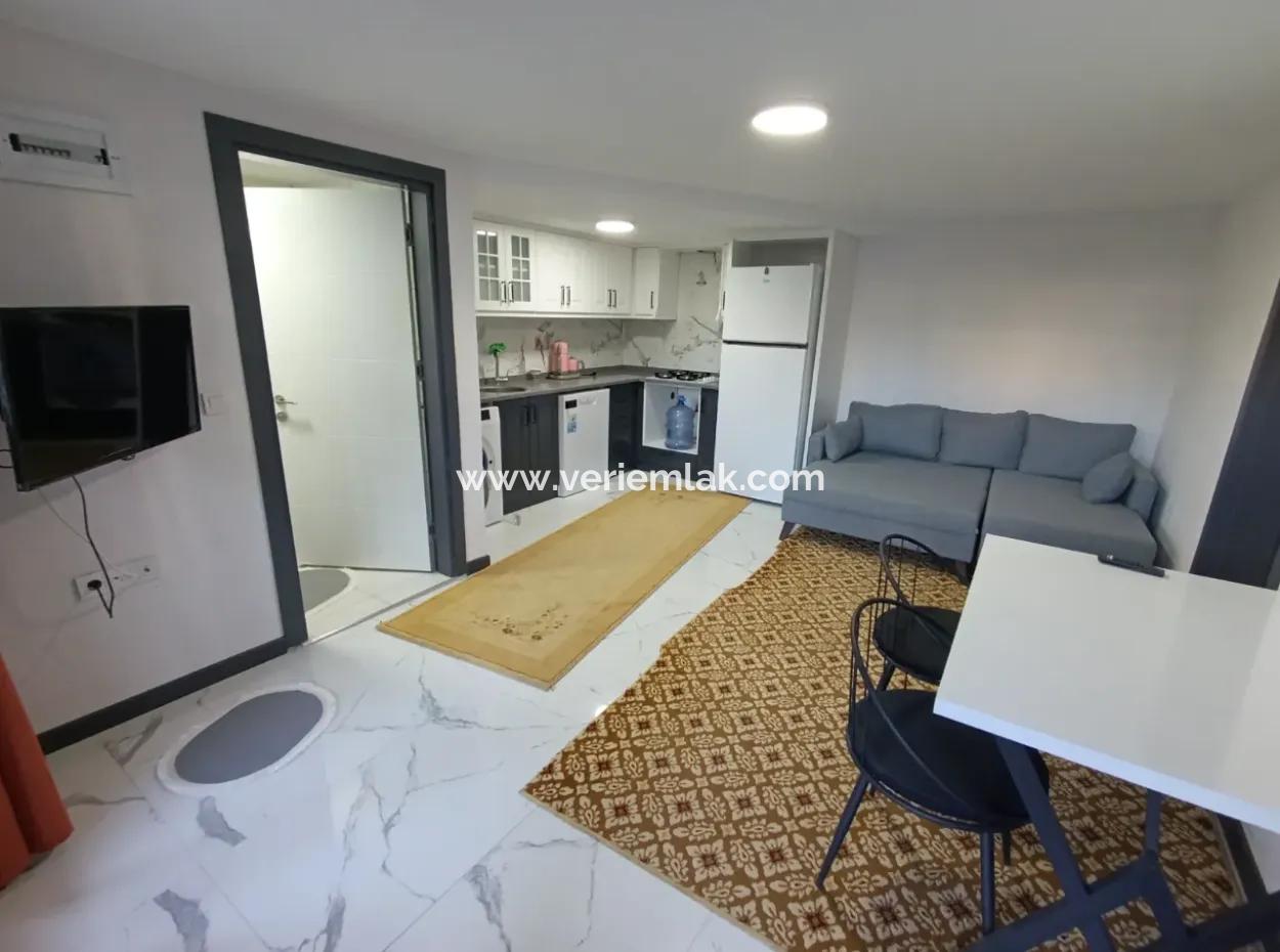 1 1 Garden Apartment For Rent In Seferihisar Gözsüzler