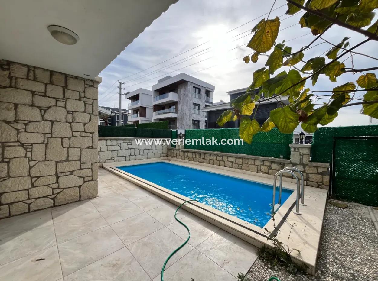 Original Design 3 In 1 Duplex Villa With Detached Pool In Award-Winning Taş Konaklar Complex In The Most Decent Area Of Seferihisar