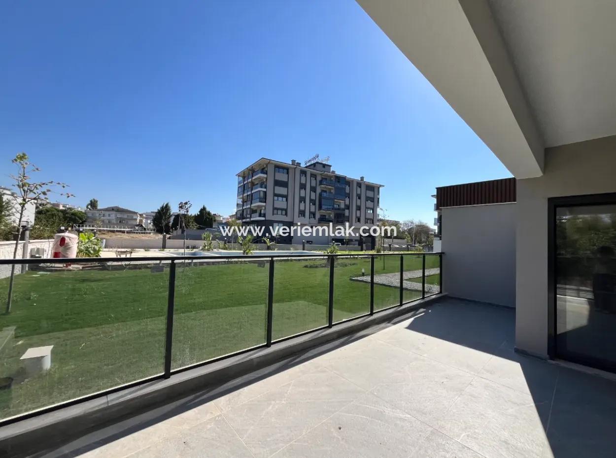 Brand New 3 1 Apartment In A Complex With Pool In Seferihisar | 140 M² | En-Suite Bathroom | Separate Kitchen | Terrace With View | Large Landscaping Areas | Spacious Living