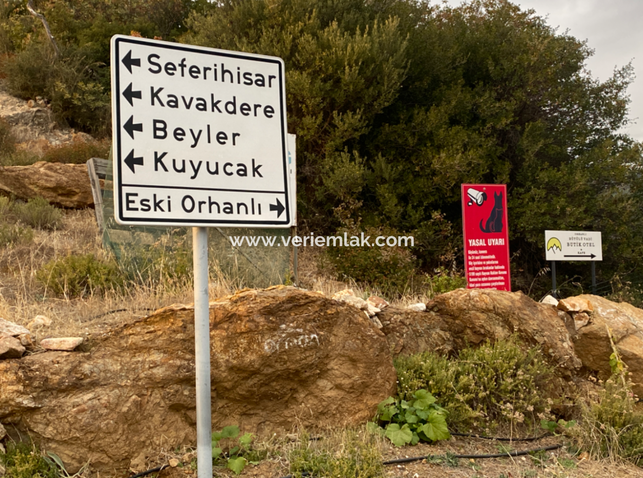 516M2 Plot For Sale Corner Location In Seferihisar Old Orhanli Village