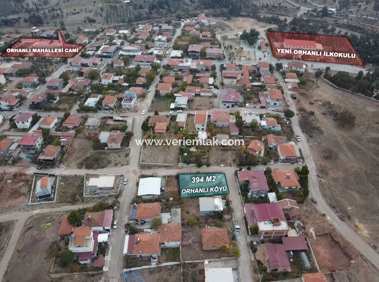 394 M2 Pand For Sale Corner Location In Seferihisar Orhanli Village