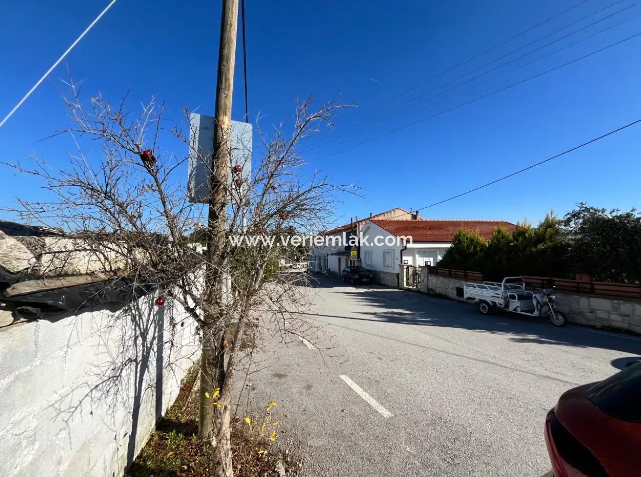 1000 M² Village Zoned Land For Sale In Urla Bademler Village!