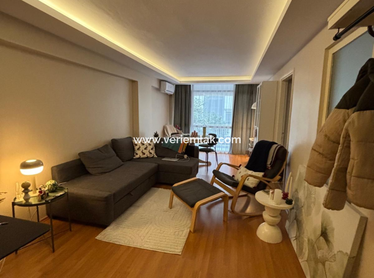 2 1 Apartment For Rent With Furniture Near Alsancak Architect Sinan Street