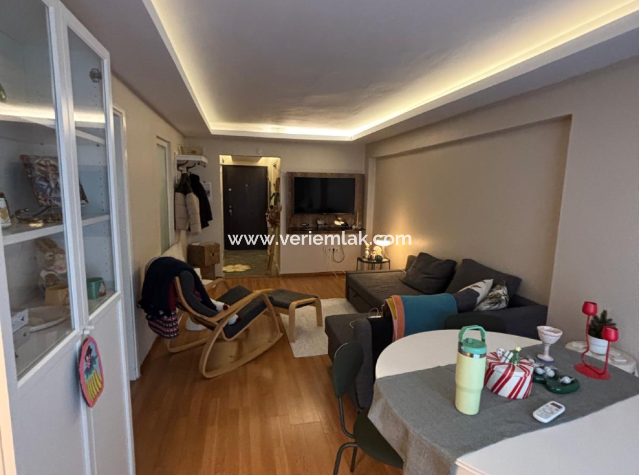 2 1 Apartment For Rent With Furniture Near Alsancak Architect Sinan Street