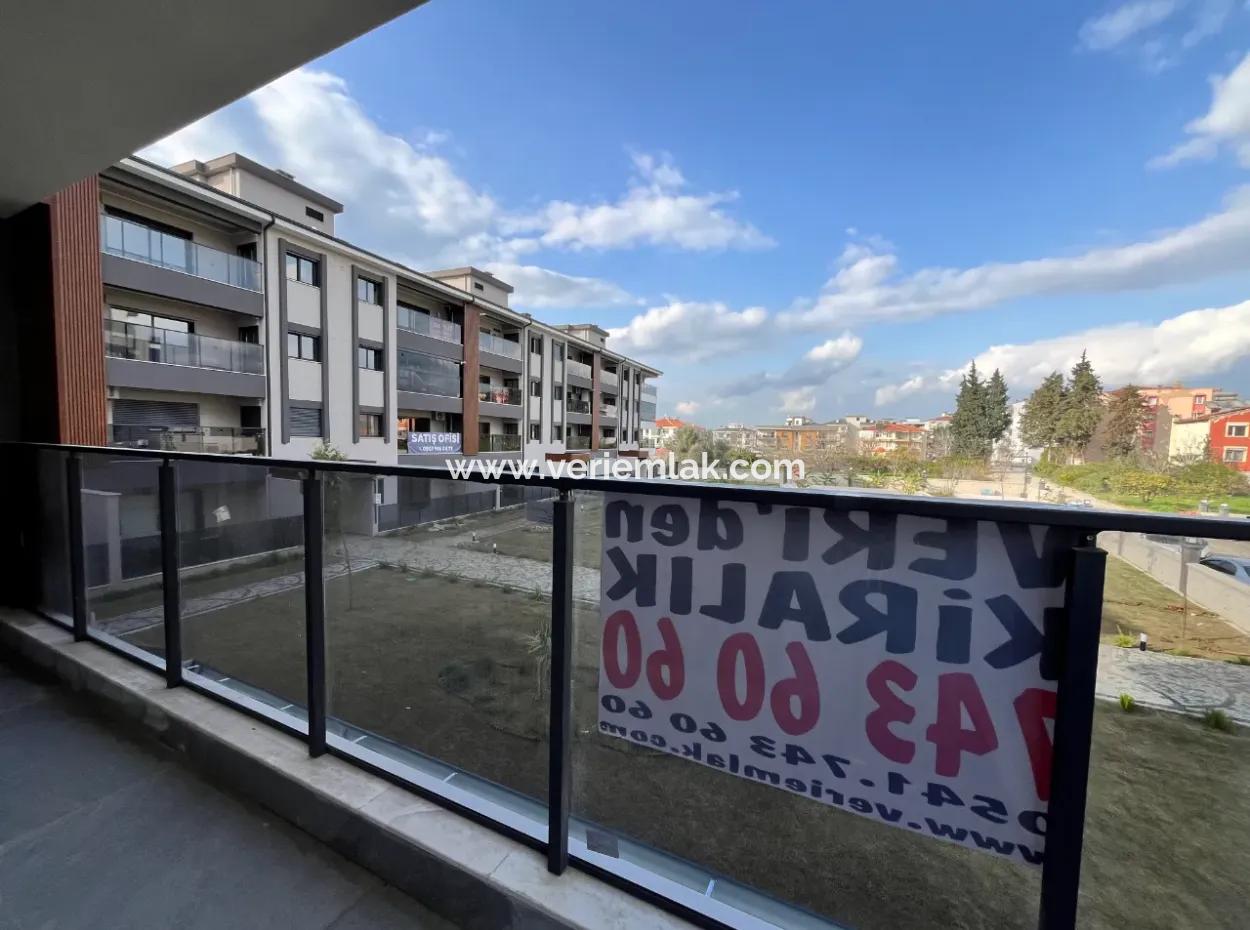 75M² Spacious Apartment With Pool Front, 2 In Korkmaz City Site, In Seferihisar Camikebir District!