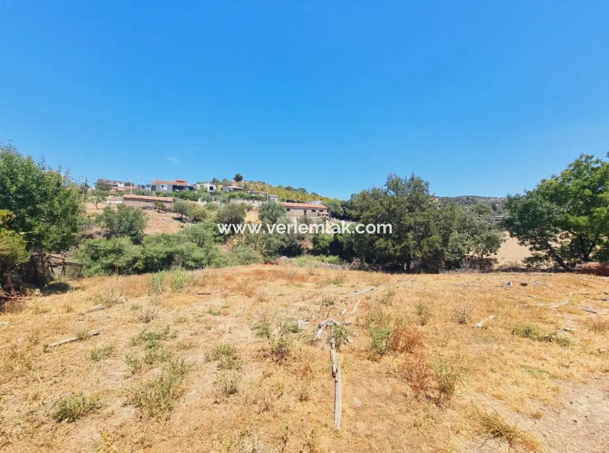 1000M2 Zoned Land In Seferihisar Ulamış