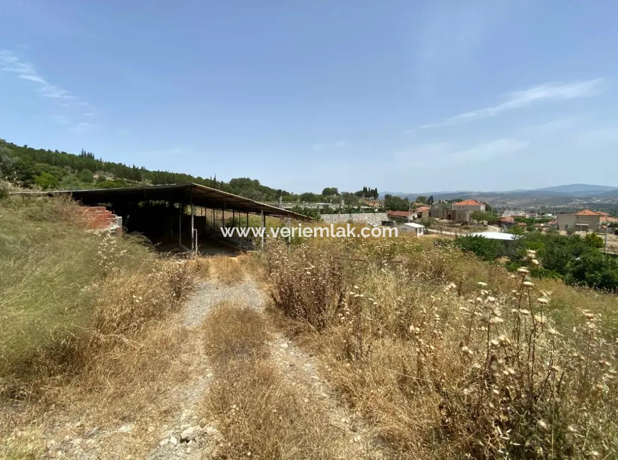 4.189 M2 Field For Sale Suitable For Investment In Seferihisar Turgut Village