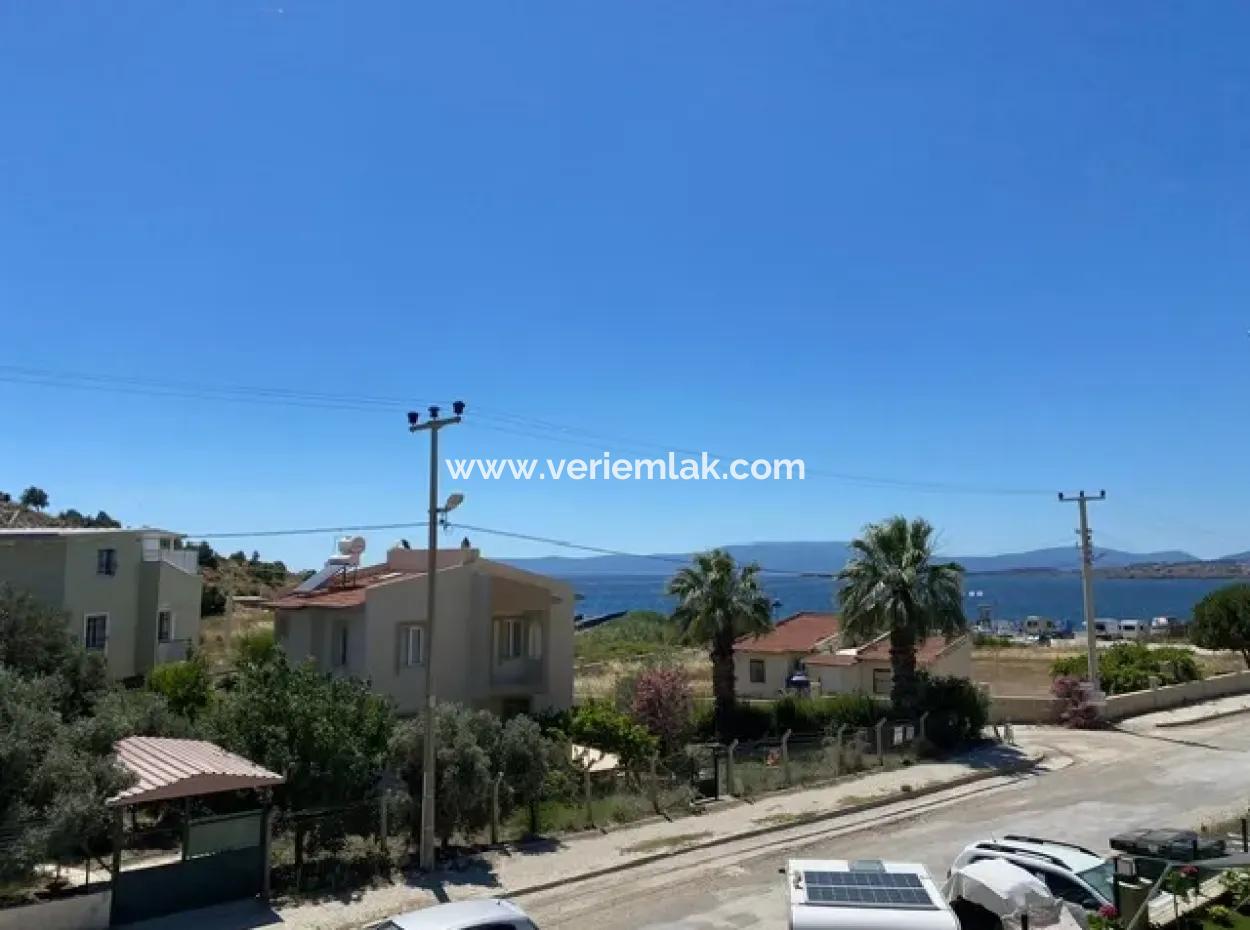 Duplex Villa For Sale In Seferihisar Akarcada 150 Meters To The Beach, 3 1 Terrace