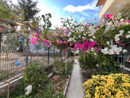 Detached Villa With Sea View And Large Garden In Akarca, Seferihisar