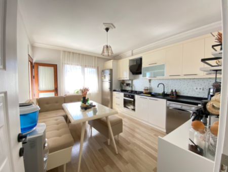 Indoor Kitchen, Free Sale 3 1 Apartment In Seferihisar School District