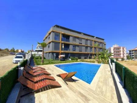 1 1 Apartment With Pool For Sale In Seferihisar Camikebir Neighborhood Gözsüzler Area