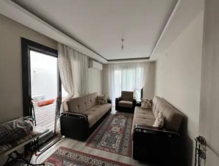 Unmissable Opportunity In Seferihisar Pazaryeri: 2 1 Apartment For Sale With Terrace And Balcony