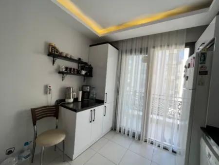 Apartment For Sale In Seferihisar City Center, Facing Luvi Residence, 2 1, Separate Kitchen!