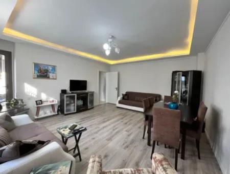 Apartment For Sale In Seferihisar City Center, Facing Luvi Residence, 2 1, Separate Kitchen!