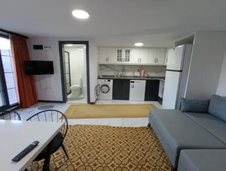 1 1 Garden Apartment For Rent In Seferihisar Gözsüzler