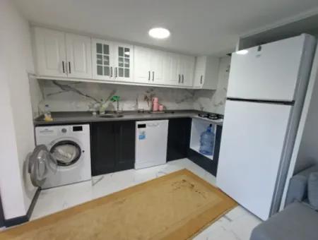 1 1 Garden Apartment For Rent In Seferihisar Gözsüzler