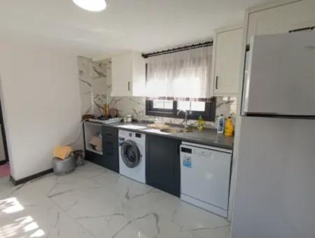 1 1 Apartment With Garden For Rent In Seferihisar Gözsüzler