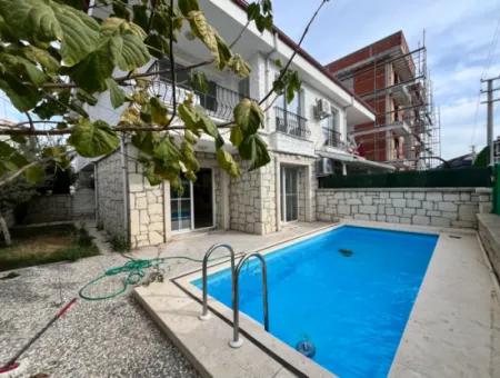 Original Design 3 In 1 Duplex Villa With Detached Pool In Award-Winning Taş Konaklar Complex In The Most Decent Area Of Seferihisar