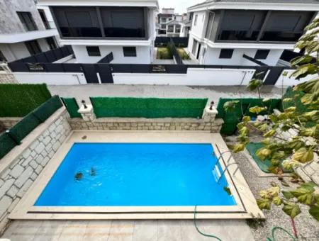 Original Design 3 In 1 Duplex Villa With Detached Pool In Award-Winning Taş Konaklar Complex In The Most Decent Area Of Seferihisar