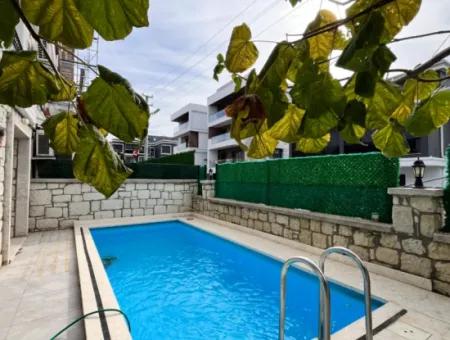 Original Design 3 In 1 Duplex Villa With Detached Pool In Award-Winning Taş Konaklar Complex In The Most Decent Area Of Seferihisar