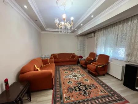 3 1 Furnished Apartment For Rent In Camiikebir District, Seferihisar Gözsüzler District!