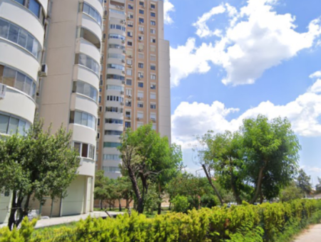 1 1 Furnished Apartment With Pool For Rent In Karşiyaka Mavisehir Albatros Site