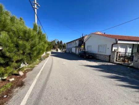 1000 M² Village Zoned Land For Sale In Urla Bademler Village!