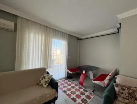 2 1, Furnished Apartment For Rent With Natural Gas In Çolakibrahimbey, Seferihisar