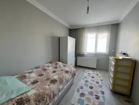 2 1, Furnished Apartment For Rent With Natural Gas In Çolakibrahimbey, Seferihisar