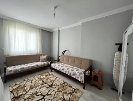 2 1, Furnished Apartment For Rent With Natural Gas In Çolakibrahimbey, Seferihisar