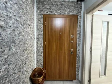 2 1, Furnished Apartment For Rent With Natural Gas In Çolakibrahimbey, Seferihisar