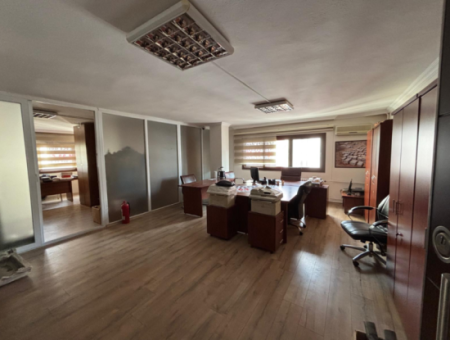 6Th Floor Corner Furnished Office For Rent On Alsancak Kıbrıs Martyrs Street Vat