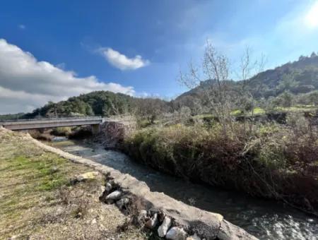 Stone House And Olive Grove In 1800 M² Plot In Seferihisar Kavakdere