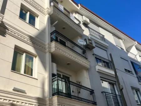 Duplex Apartment For Rent With Terrace With Privileged Location In Seferihisar Hidirlik