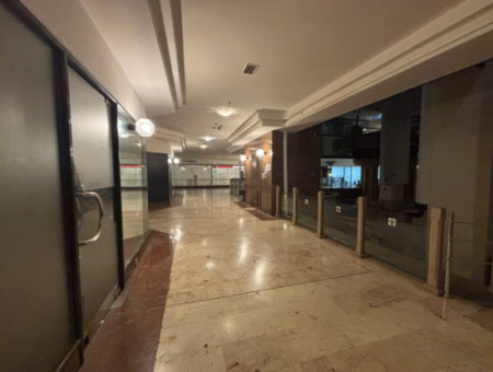 Prestigious Location In Alsancak! 45 M² Large Type Rental Shop / Store Under Hilton Hotel