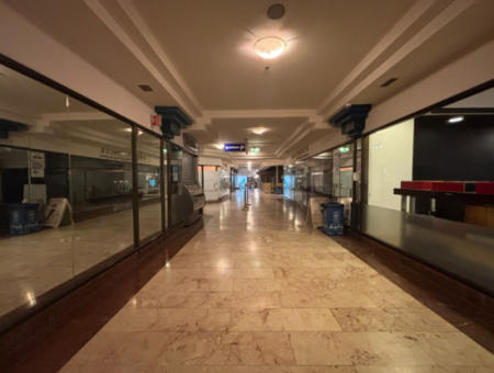 Prestigious Location In Alsancak! 45 M² Large Type Rental Shop / Store Under Hilton Hotel