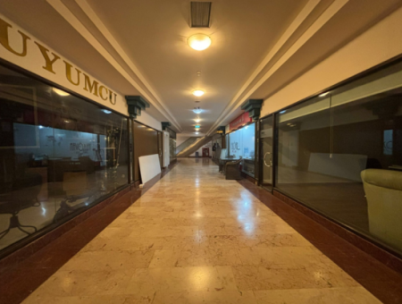 Prestigious Location In Alsancak! 45 M² Large Type Rental Shop / Store Under Hilton Hotel