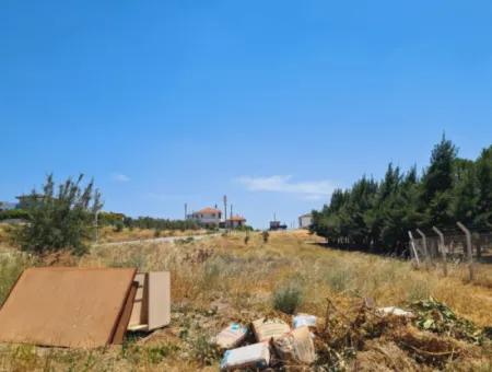 500M2 -20 Zoned Land For Sale In Seferihisar Akarca