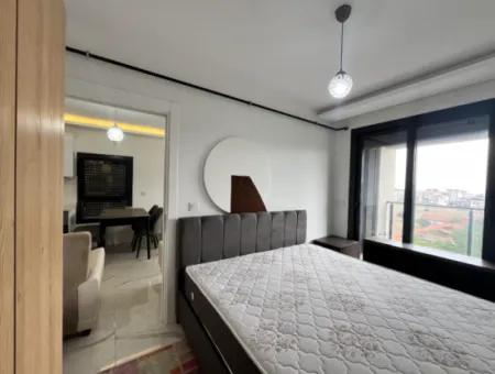 Seferihisar Luvi Residence Near 1 1 Furnished Apartment For Sale