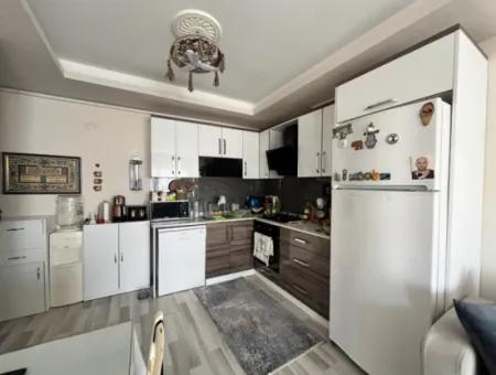 5 In 1, 240M2 Double Terrace Duplex Apartment Near Seferihisar Courthouse