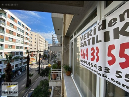 Flat For Sale On Alsancak Talatpaşa Boulevard, In The Location Of Talatpaşa Migros And Vakıfbank