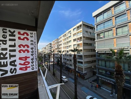 Flat For Sale On Alsancak Talatpaşa Boulevard, In The Location Of Talatpaşa Migros And Vakıfbank