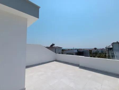 3 In 1 Duplex Villa For Sale In Seferihisar Akarca, 100 M To The Sea, With Large Garden